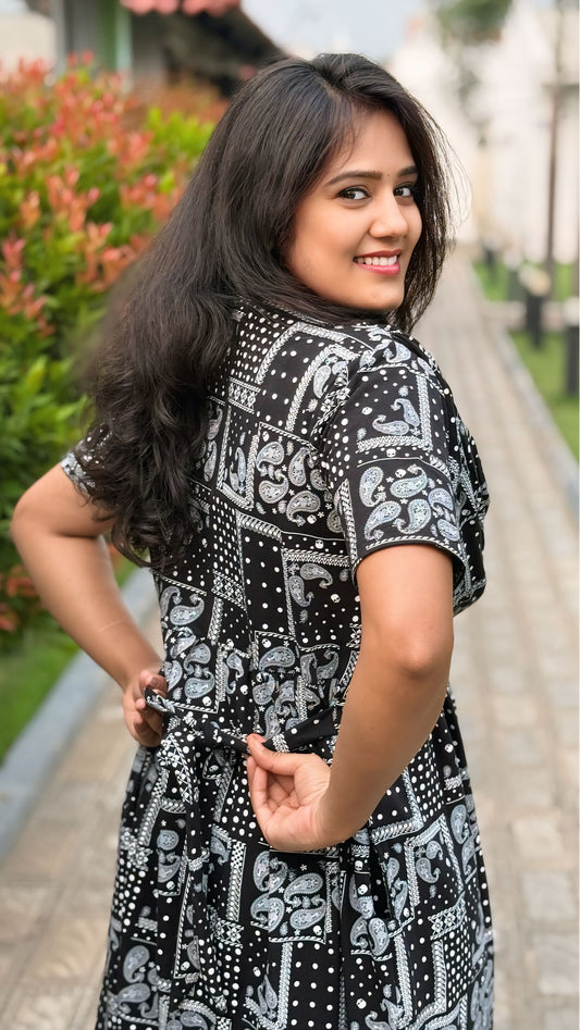 BlackÉlan (Non Maternity Shawl)