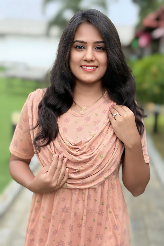 Peachora (Casual Loungewear Shawl)