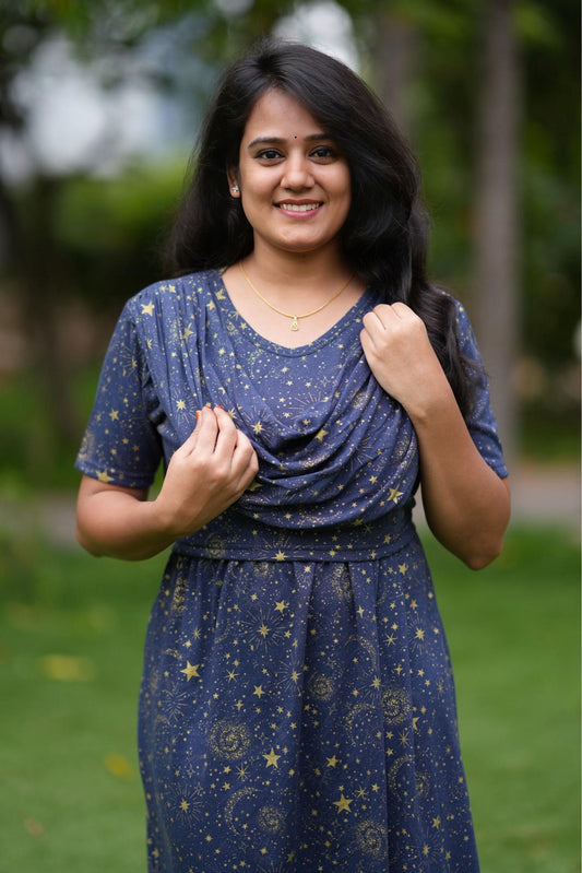 Royal Star (Zipless Maternity Shawl)