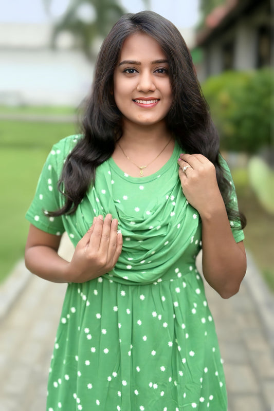 Go Green (Casual Loungewear Shawl)