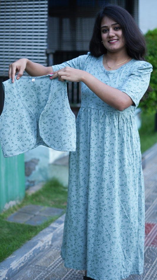 NON MATERNITY WITH COAT ( Mint Grace )