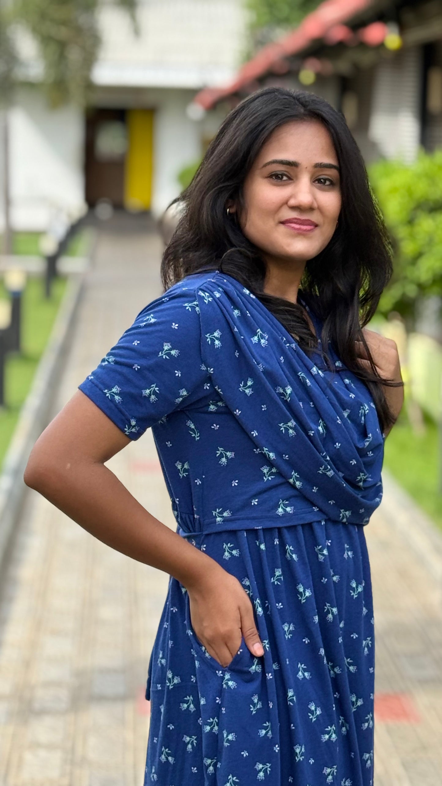 Zipless Maternity Shawl