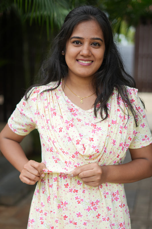 Yellora (Zipless Maternity Shawl)