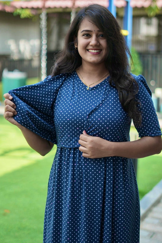 MATERNITY REMOVABLE COAT (Freckled)