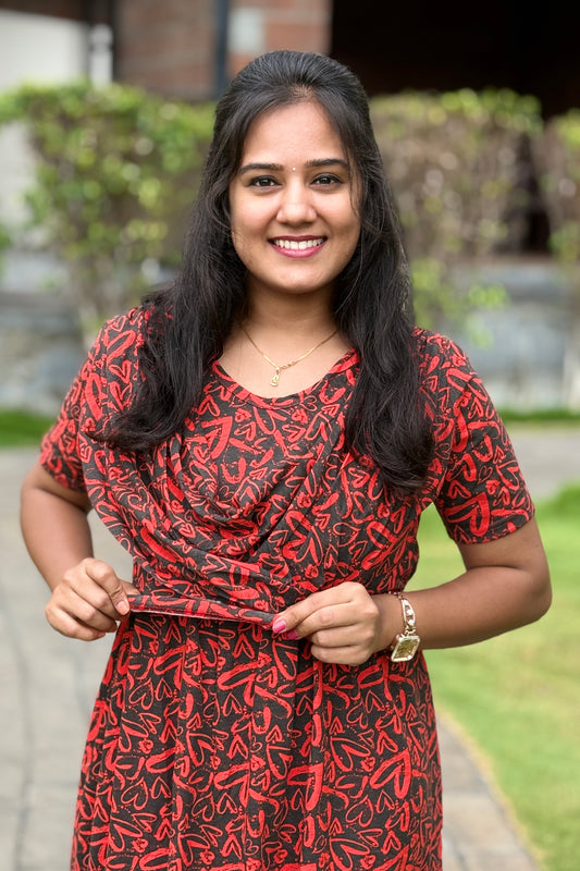 Zipless Maternity Shawl