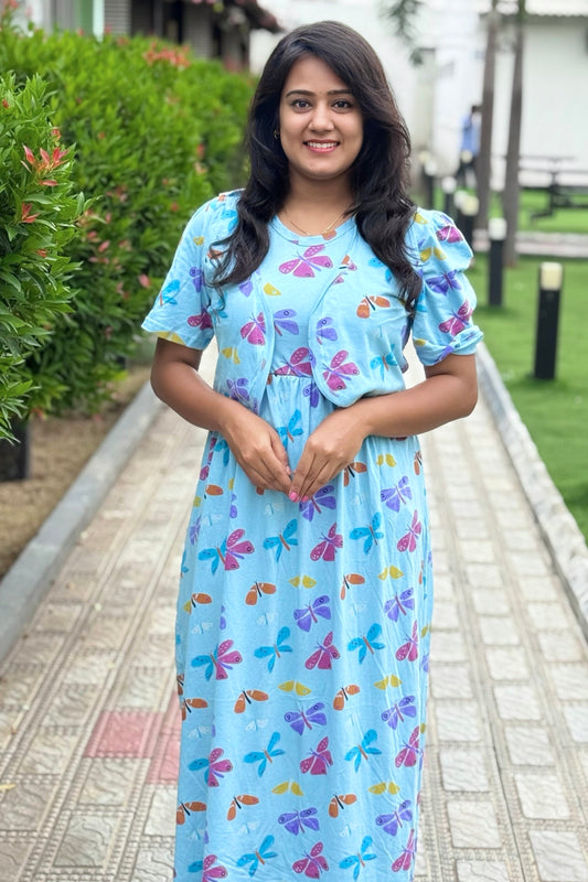 Charmflair (CASUAL LOUNGEWEAR COAT)