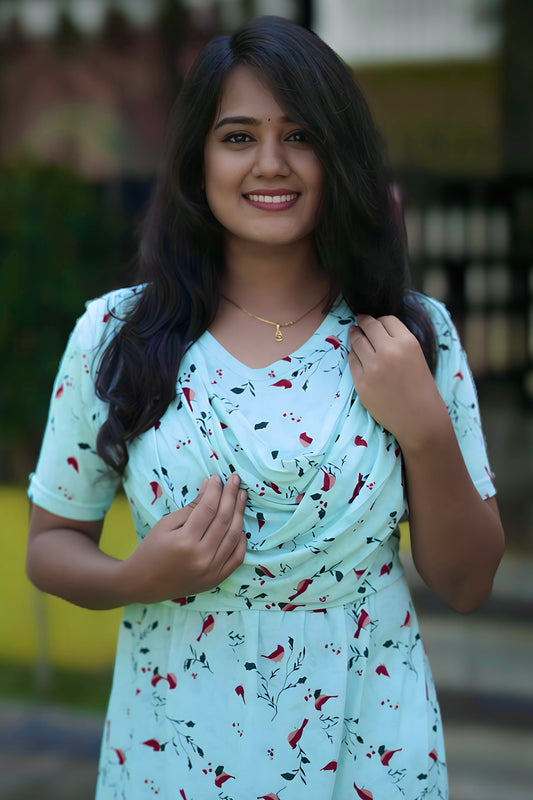 Orchid (Zipless Maternity Shawl)