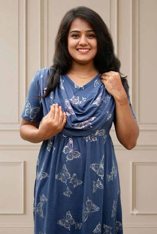 Flutter (Casual Loungewear Shawl)