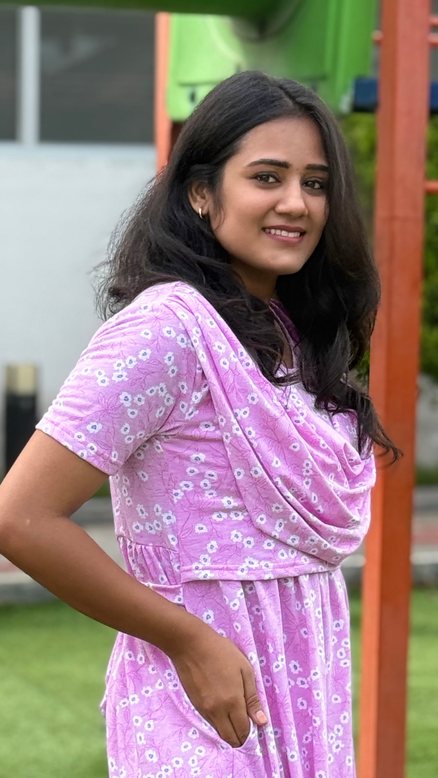 Zipless Maternity Shawl