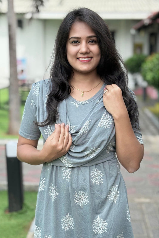 Vibela (Zipless Maternity Shawl)