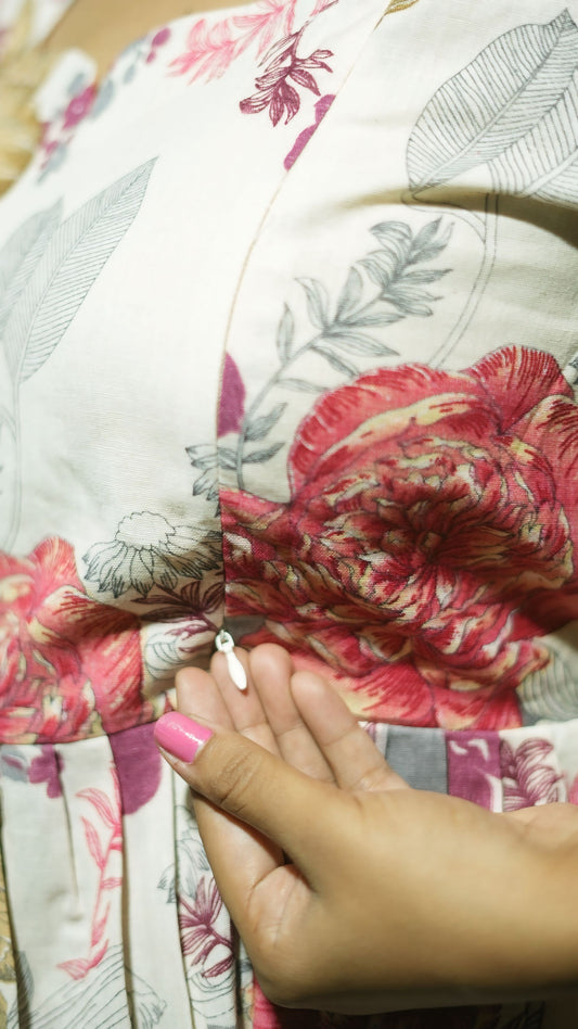 Maternity Cotton Kurti (Rosaluxe)