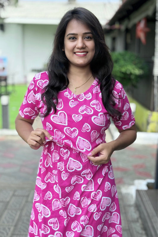 HeartlyPink (Zipless Maternity)