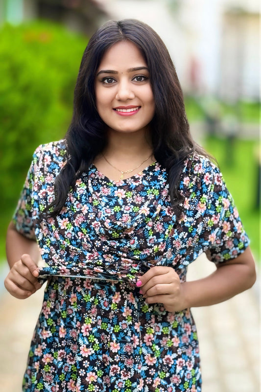 Velvette (Zipless Maternity Shawl)