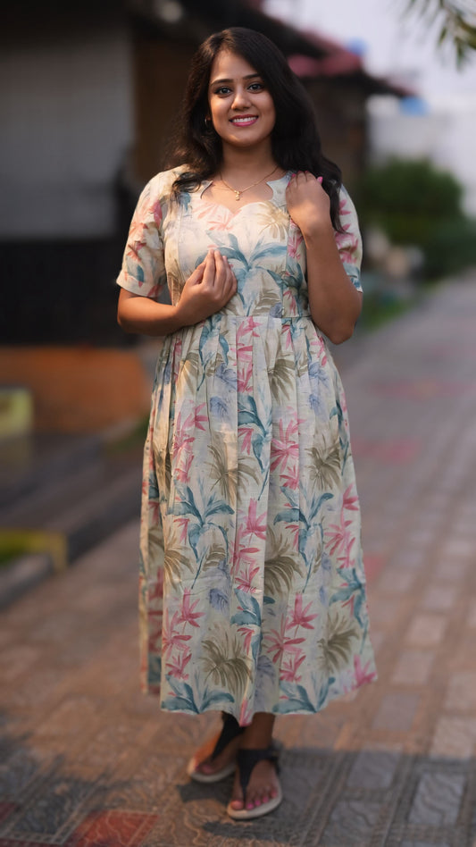 Maternity Cotton Kurti (LuxeLine)