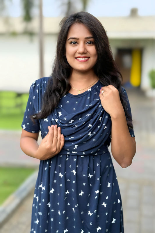 Stylora (Zipless Maternity Shawl)