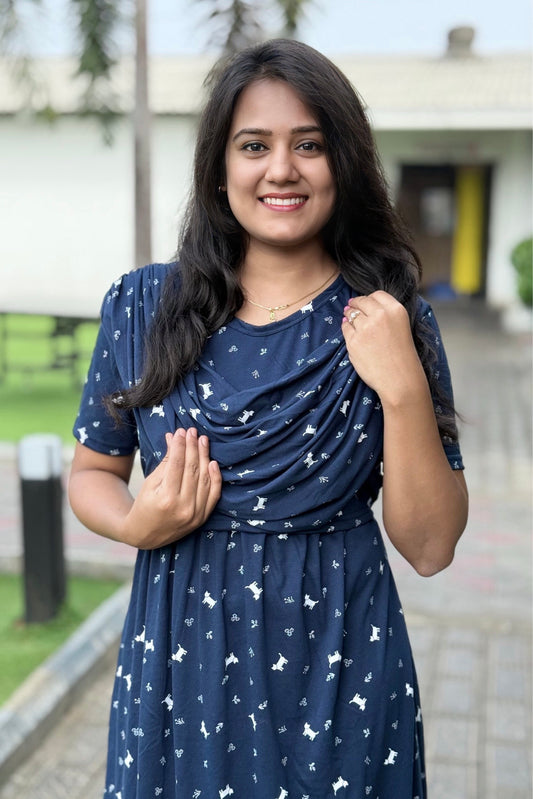 Stylora (Zipless Maternity Shawl)