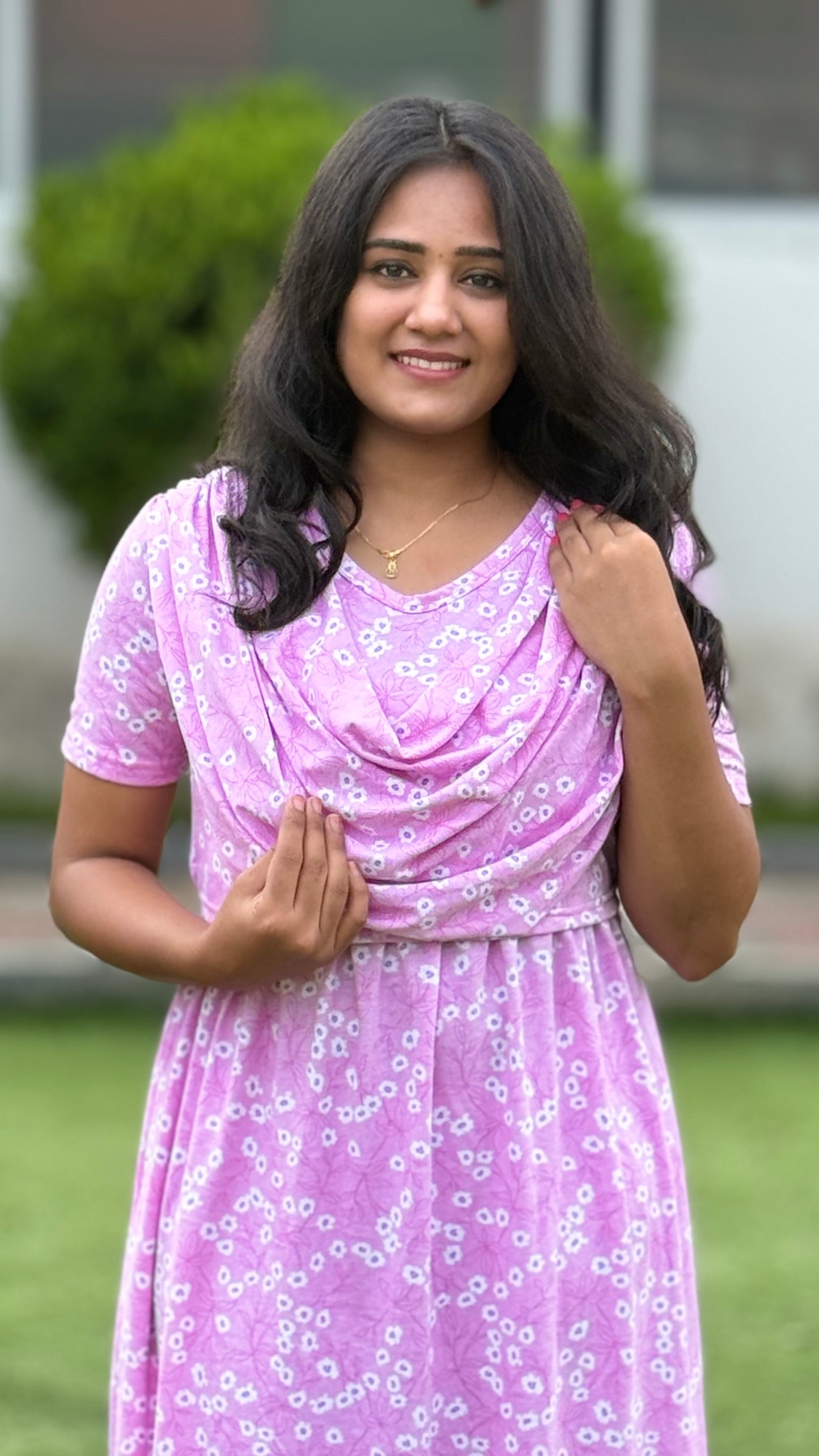 Zipless Maternity Shawl