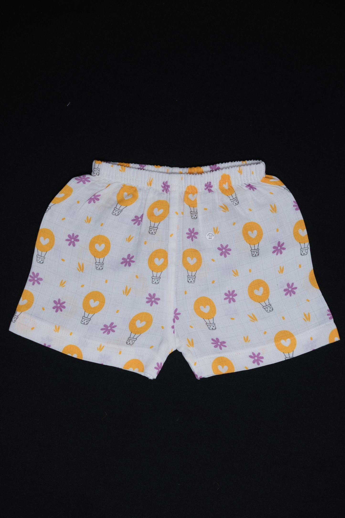 (3 Pc) Muslin Shorts
