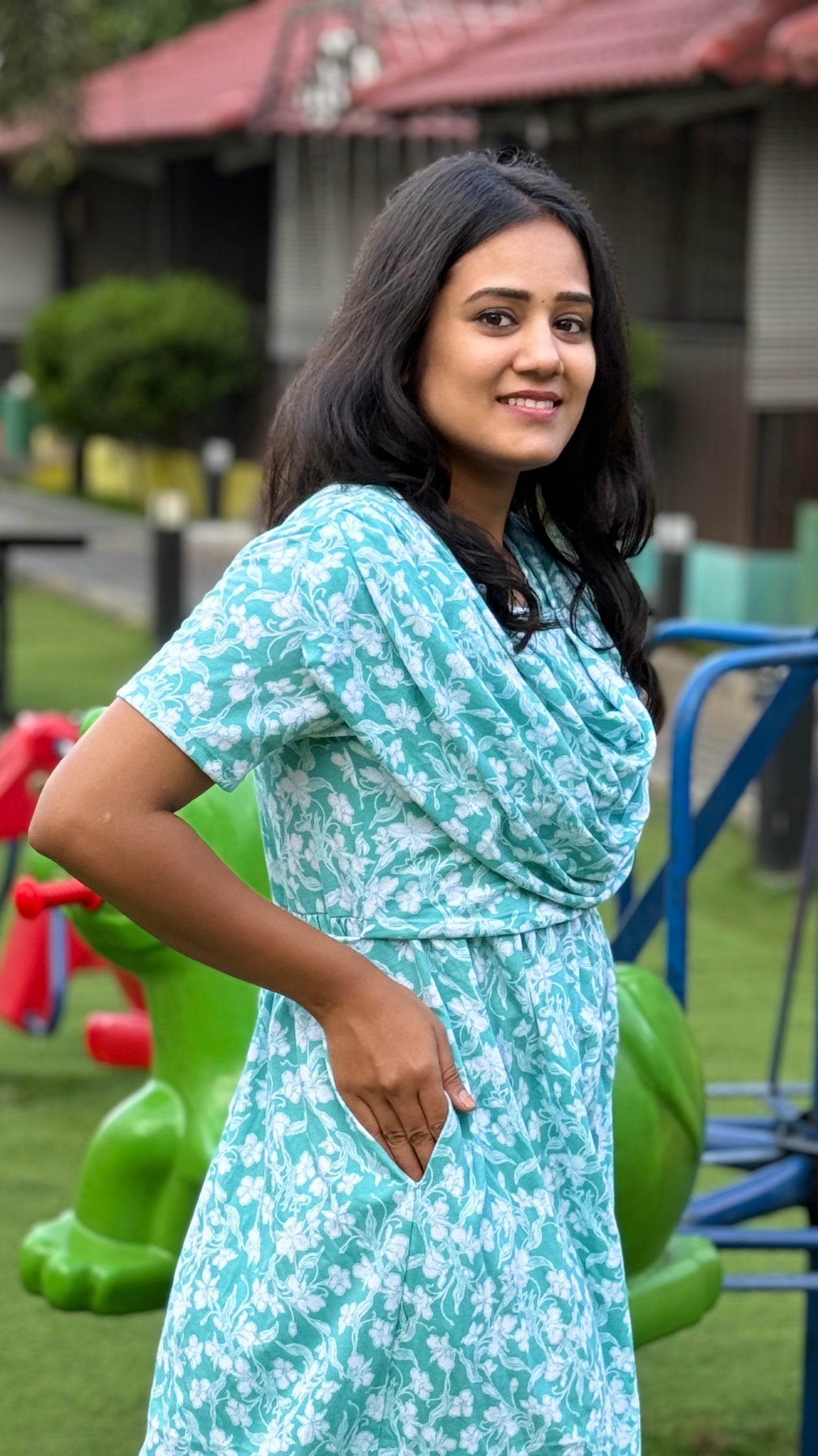 Zipless Maternity Shawl