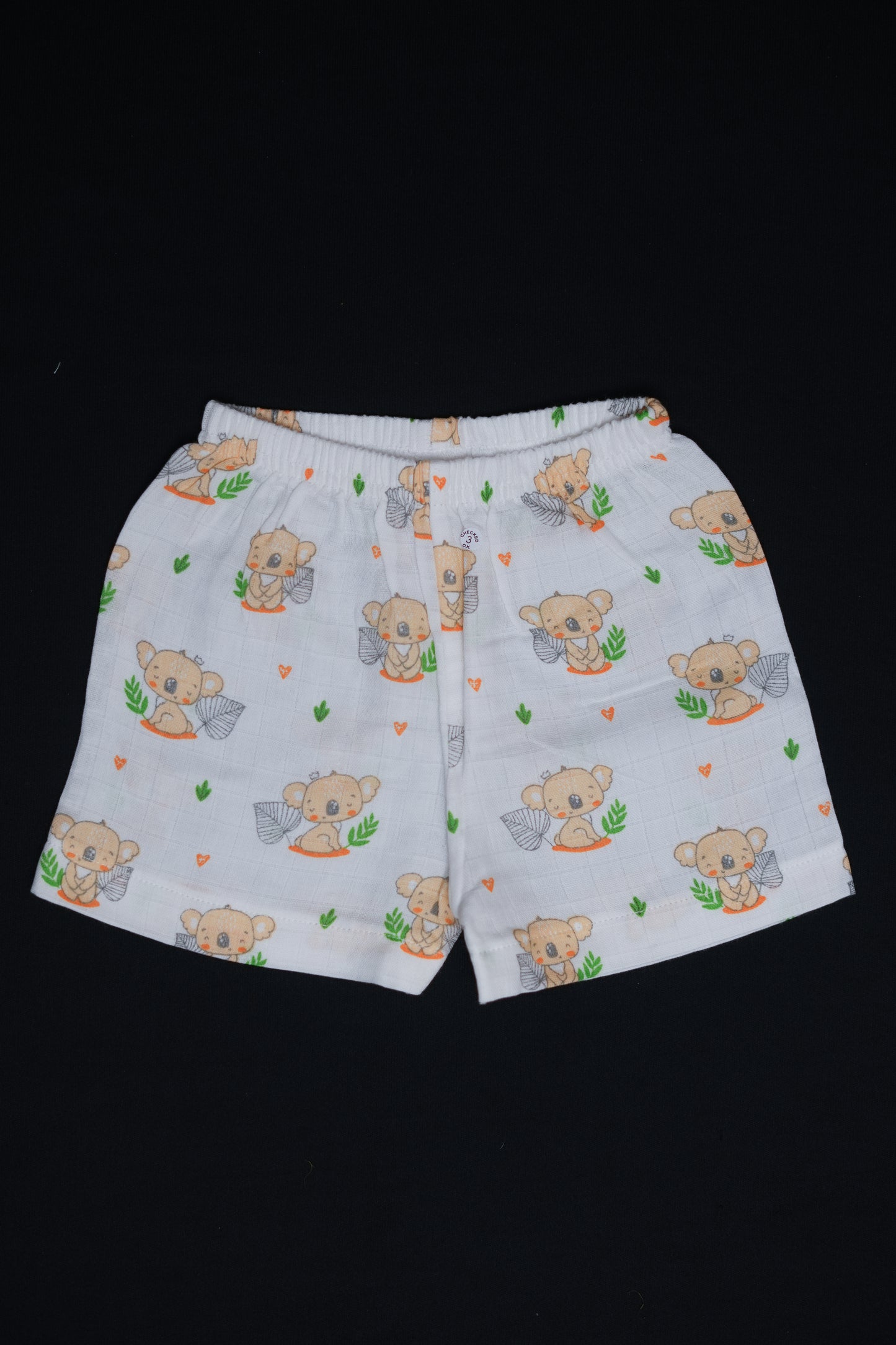 (3 Pc) Muslin Shorts