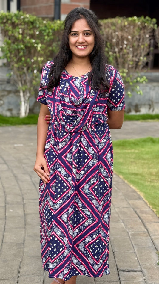 Navy Lati (Zipless Maternity)