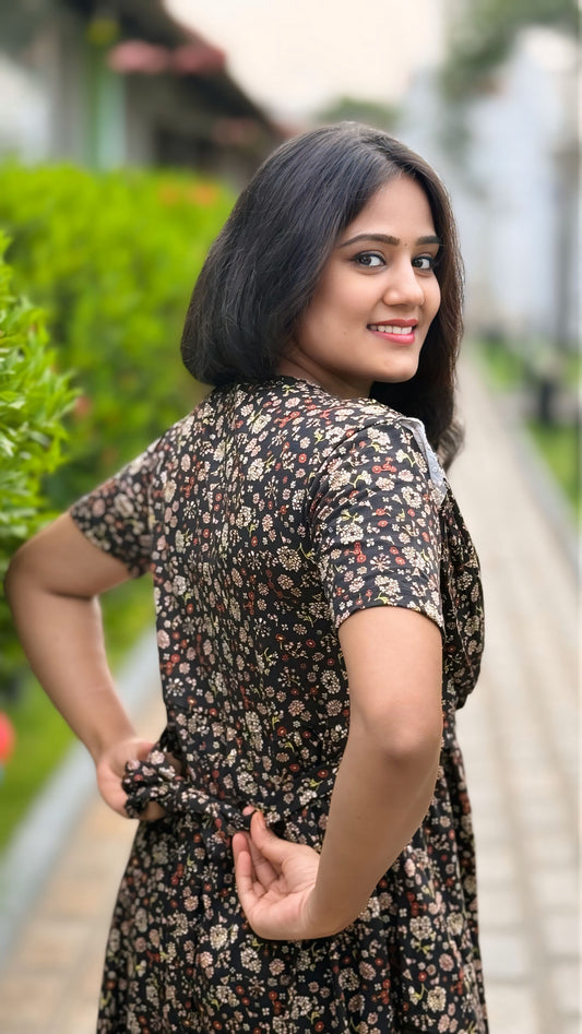 Ebonella (Zipless Maternity Shawl)