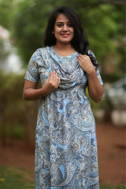 FrostFlora (Casual Loungewear Shawl)