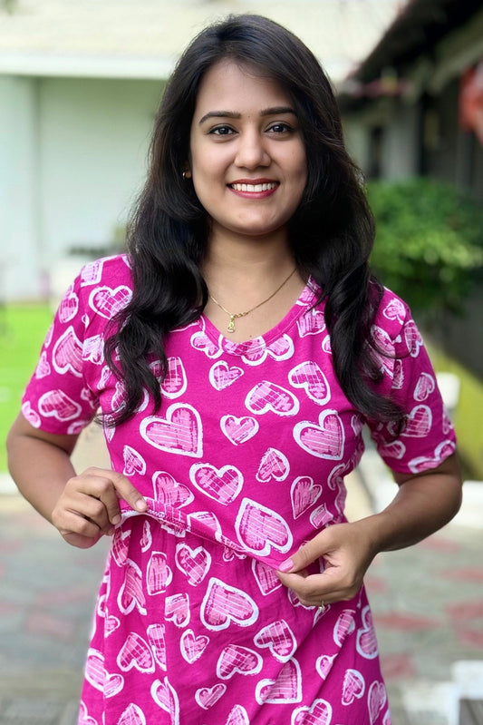 HeartlyPink (Zipless Maternity)