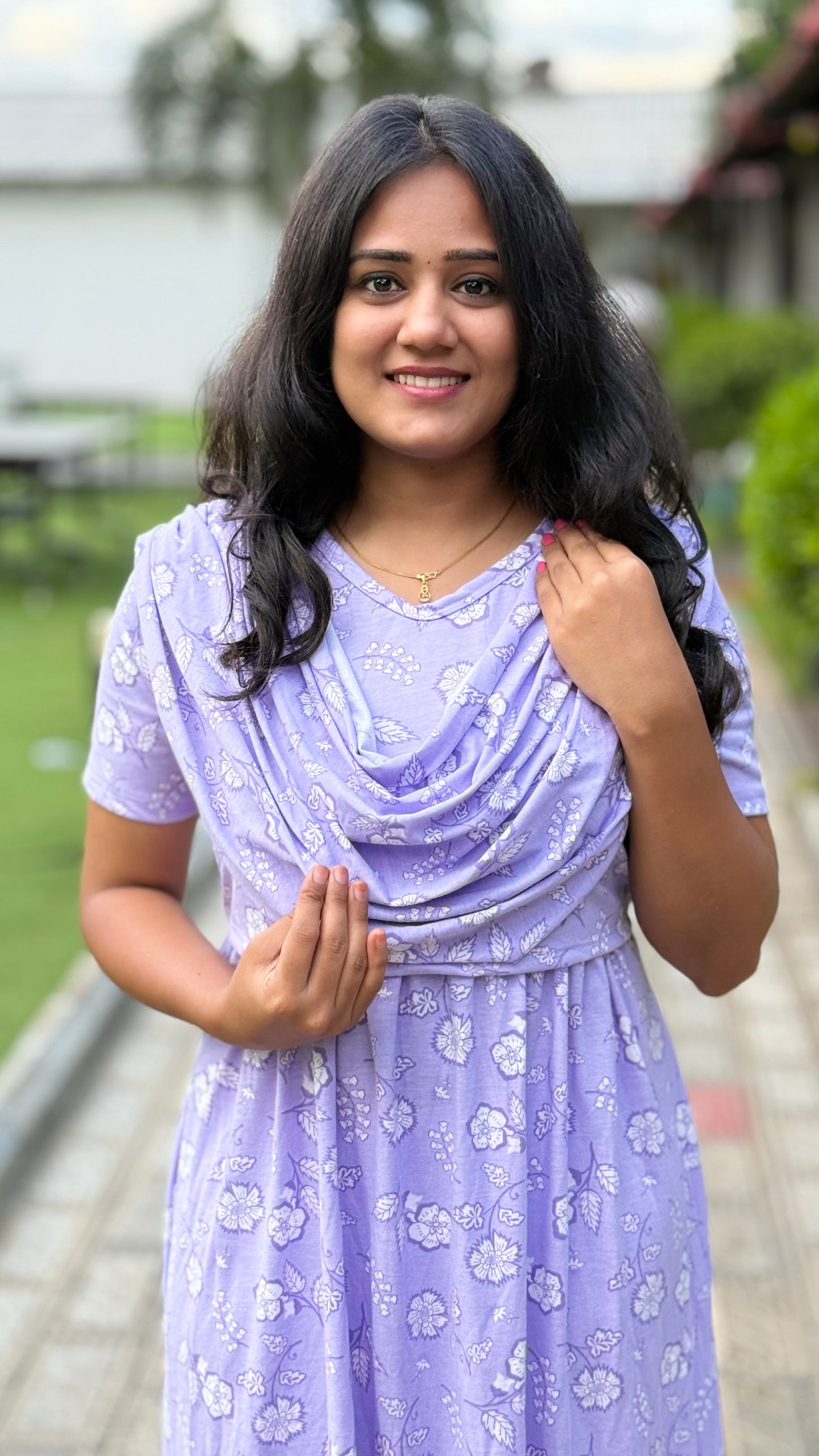 Zipless Maternity Shawl