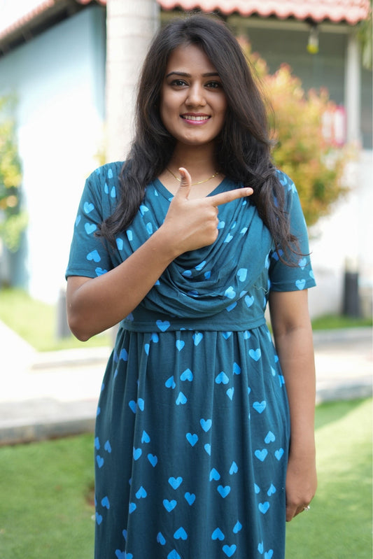 Serapha (Zipless Maternity Shawl)