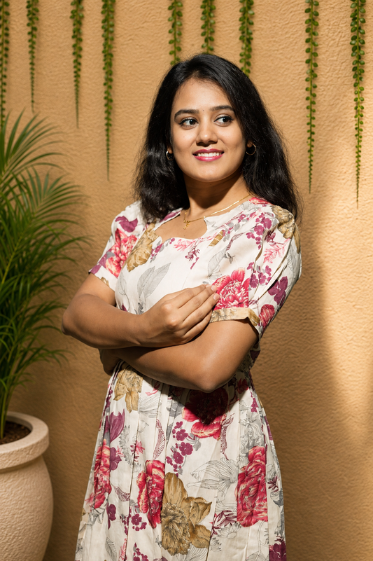Maternity Cotton Kurti (Rosaluxe)