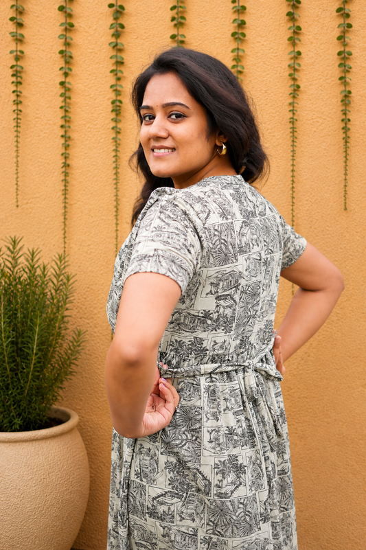 Grande Green (Casual Loungewear Shawl)