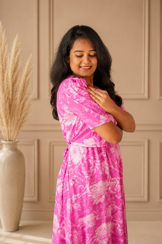 Petal Pink (Casual Attached Coat)