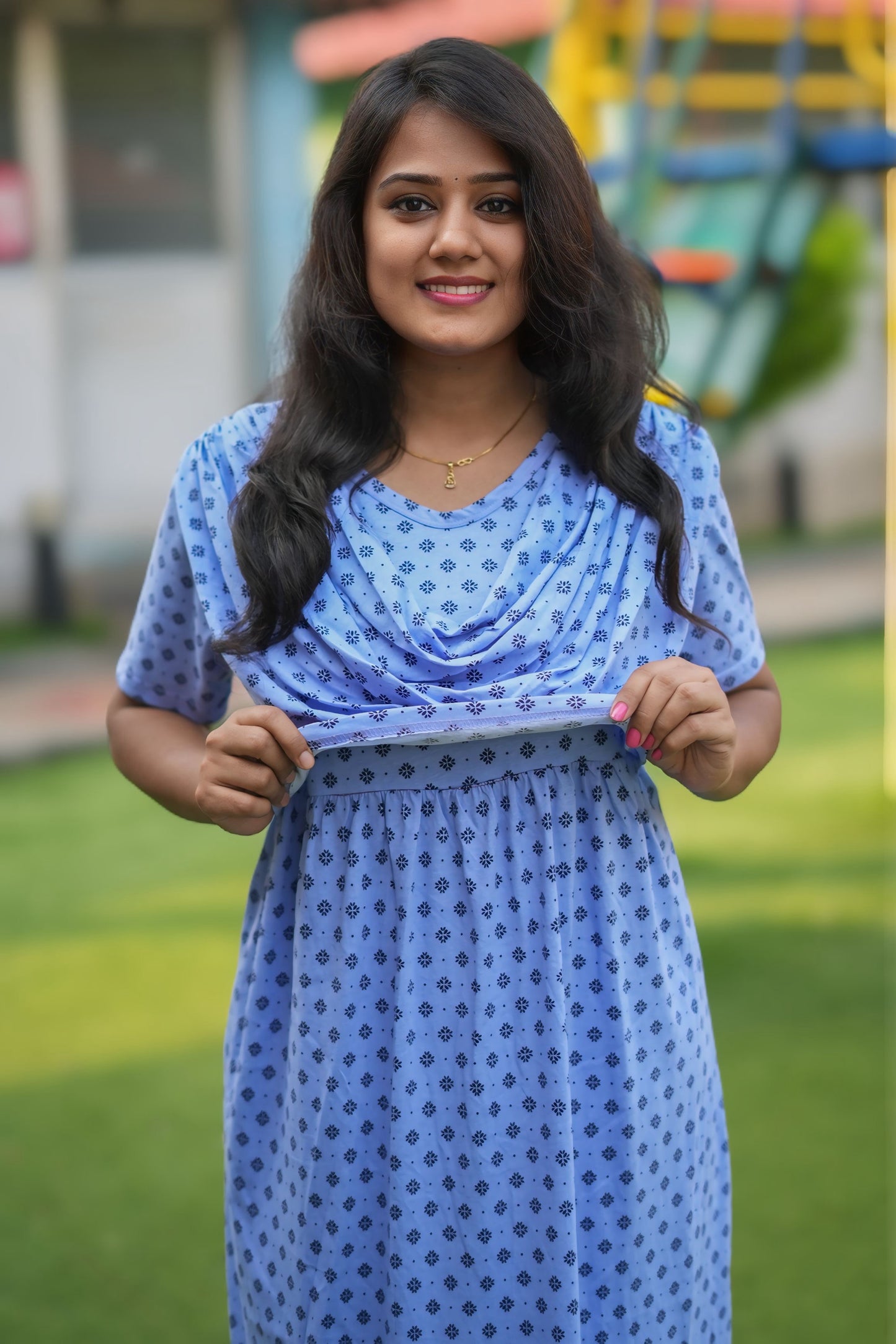 Latticea (Zipless Maternity Shawl)