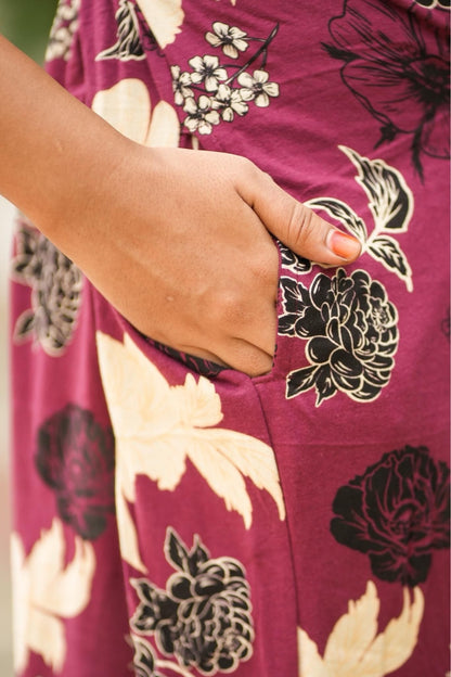 Berry Bloom  (Casual Loungewear)