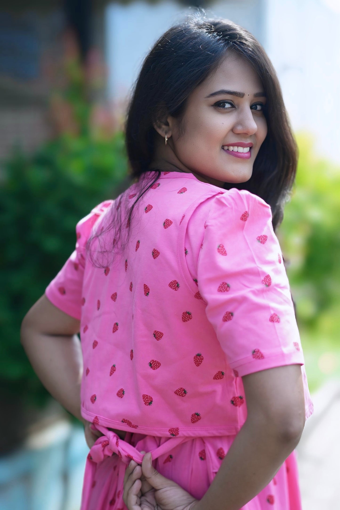 MATERNITY REMOVABLE COAT (BerryBlush)