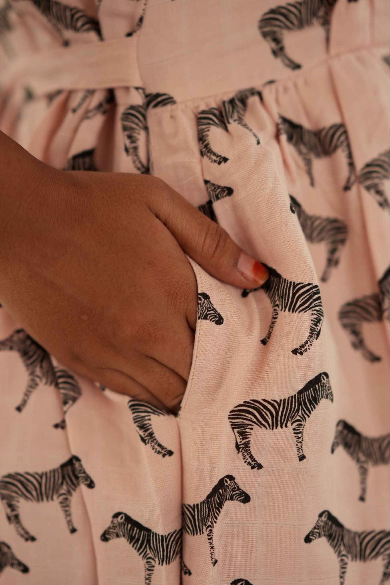 Premium Muslin Cotton (Safari Blush)