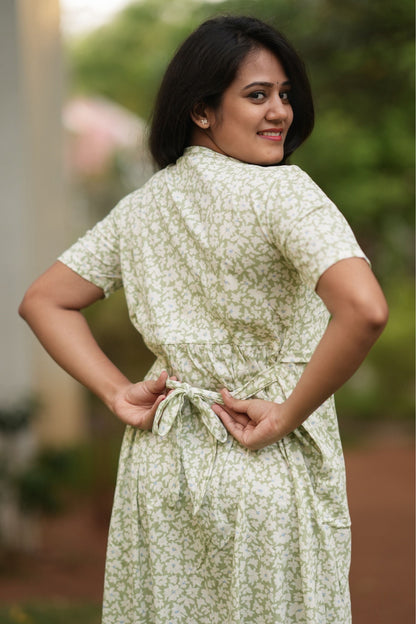 Leafelle (Zipless Maternity Shawl)