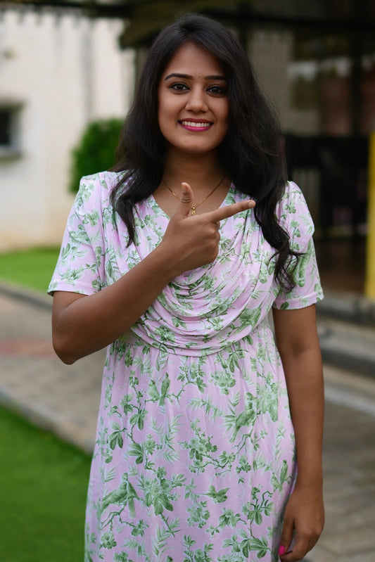 GardenGleam (Casual Loungewear Shawl)