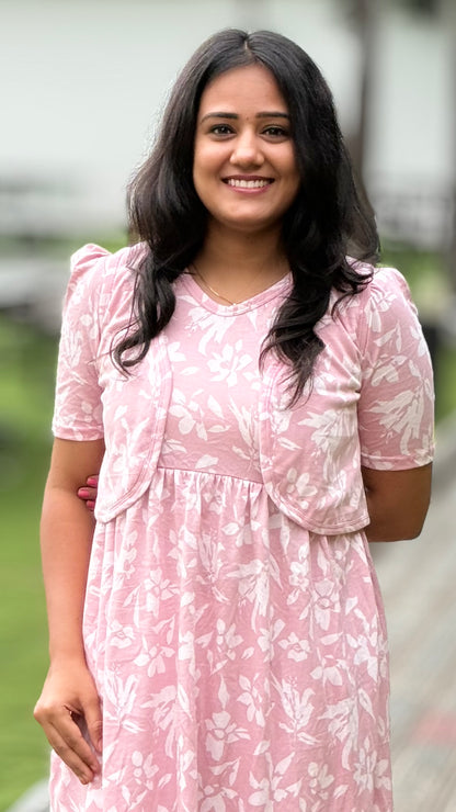 Soft Bloom (CASUAL LOUNGEWEAR COAT)