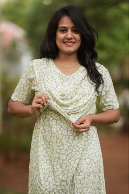 Leafelle (Zipless Maternity Shawl)