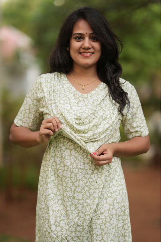 Leafelle (Zipless Maternity Shawl)