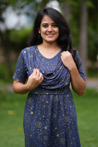 Royal Star (Zipless Maternity Shawl)