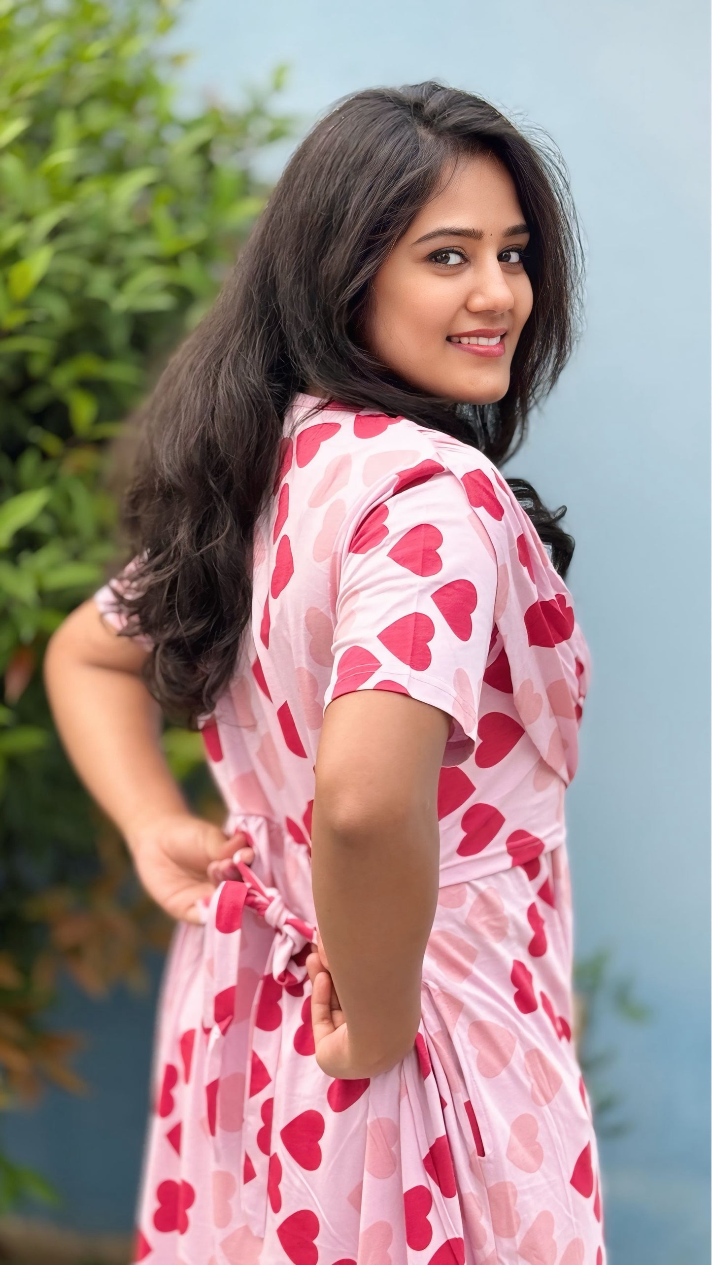 Heartelle (Zipless Maternity Shawl)