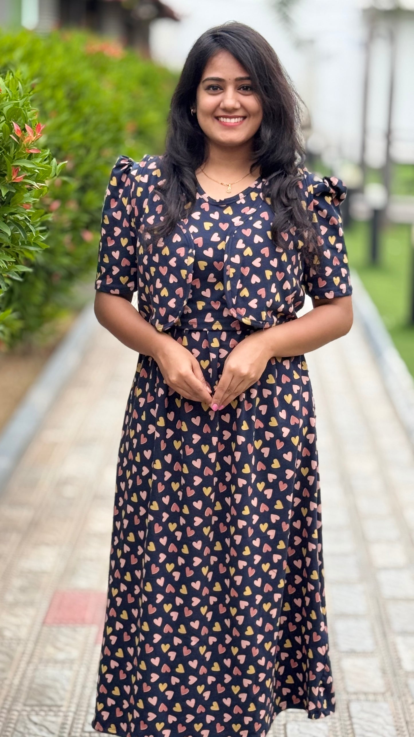 (MATERNITY WITH COAT ( HEARTIQUE )