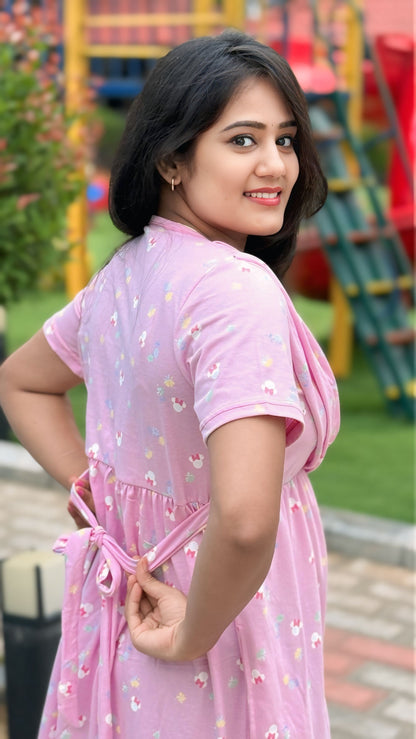 Pink Whisper (Casual Loungewear Shawl)