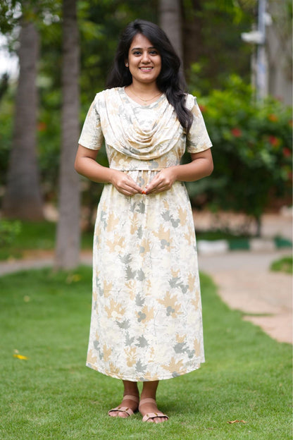 Soft Petal  (Zipless Maternity Shawl)