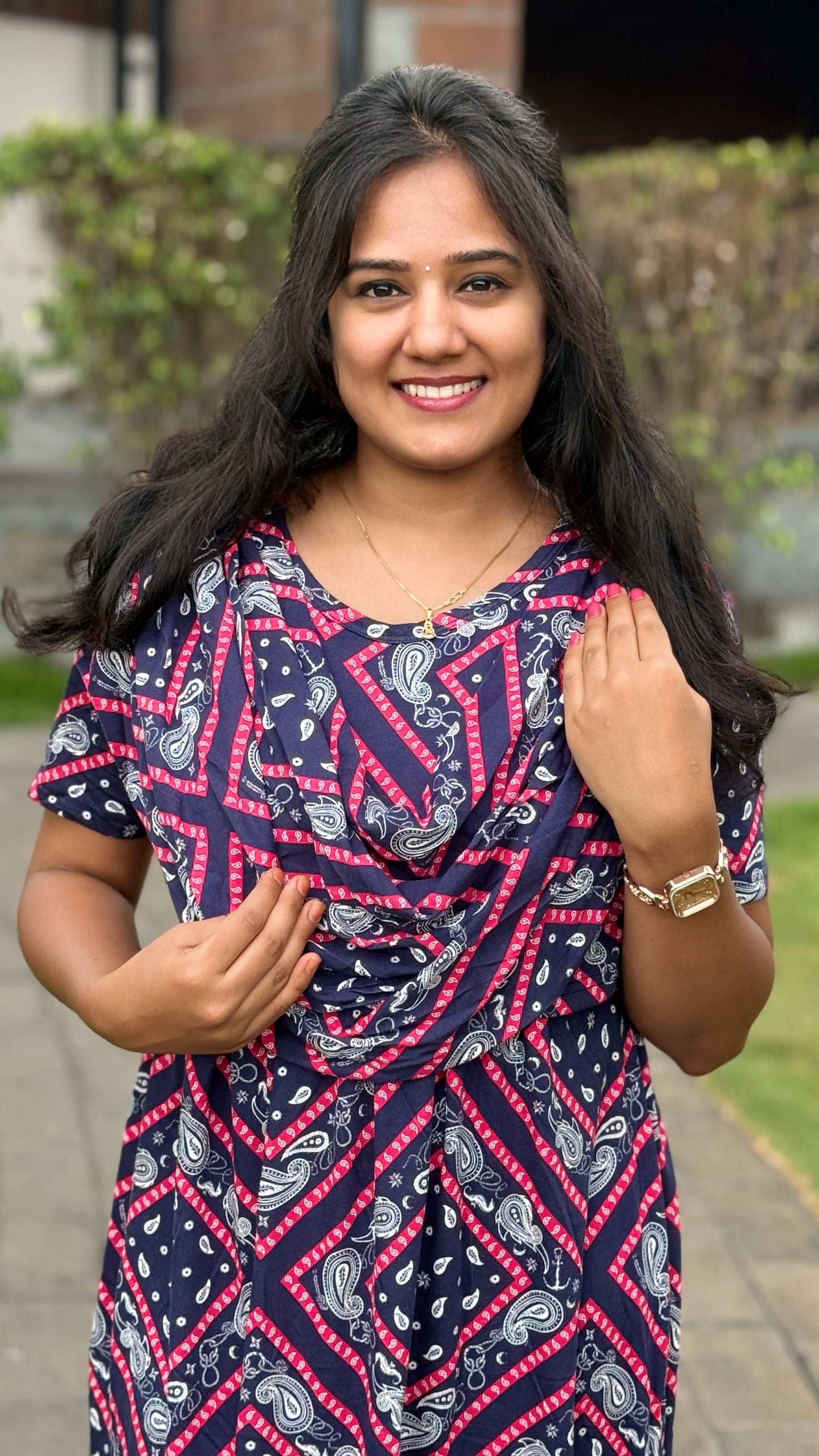 Navy Lati (Zipless Maternity)