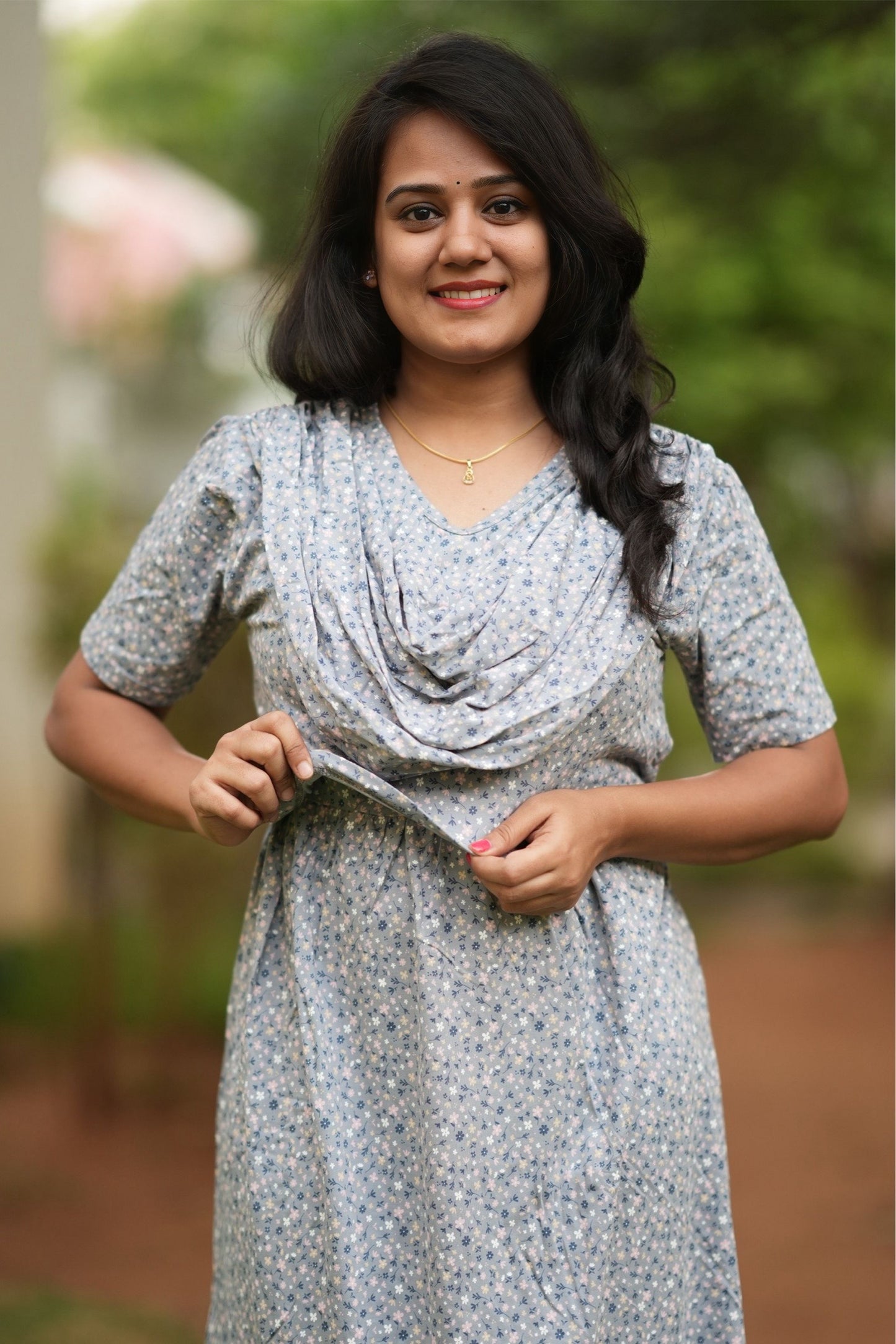 Zipless Maternity Shawl
