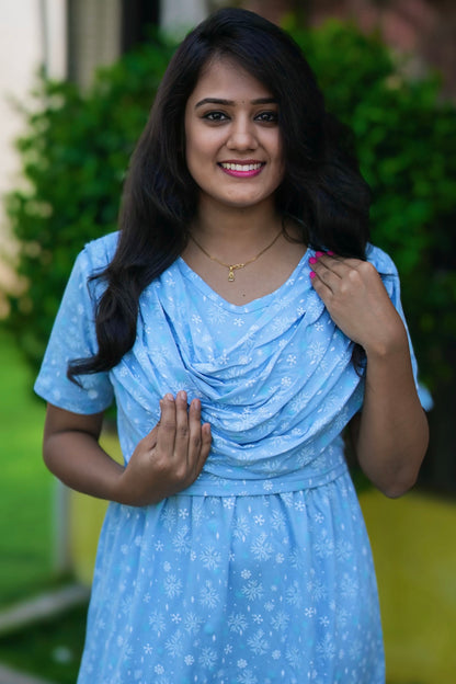 Glaciera (Zipless Maternity Shawl)